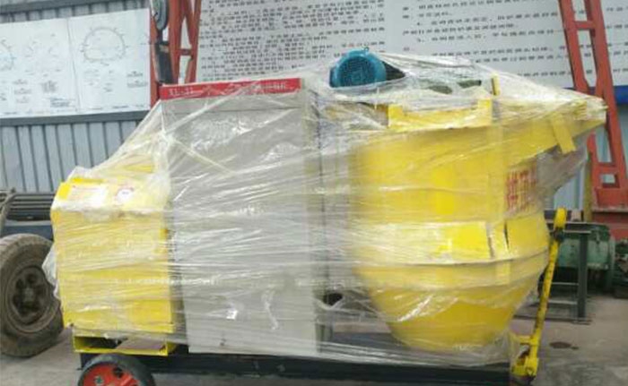 隧道襯砌專用注漿機施工現(xiàn)場