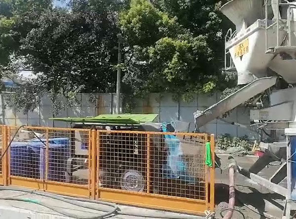泵送式液壓濕噴機施工視頻