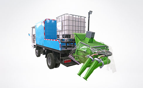 ZKHP20G車載混凝土濕噴臺車-1